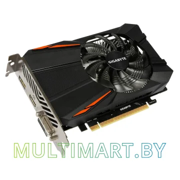 Видеокарта Gigabyte GeForce GTX 1050 Ti D5 4G GV-N105TD5-4GD (rev. 1.1) картинка 2